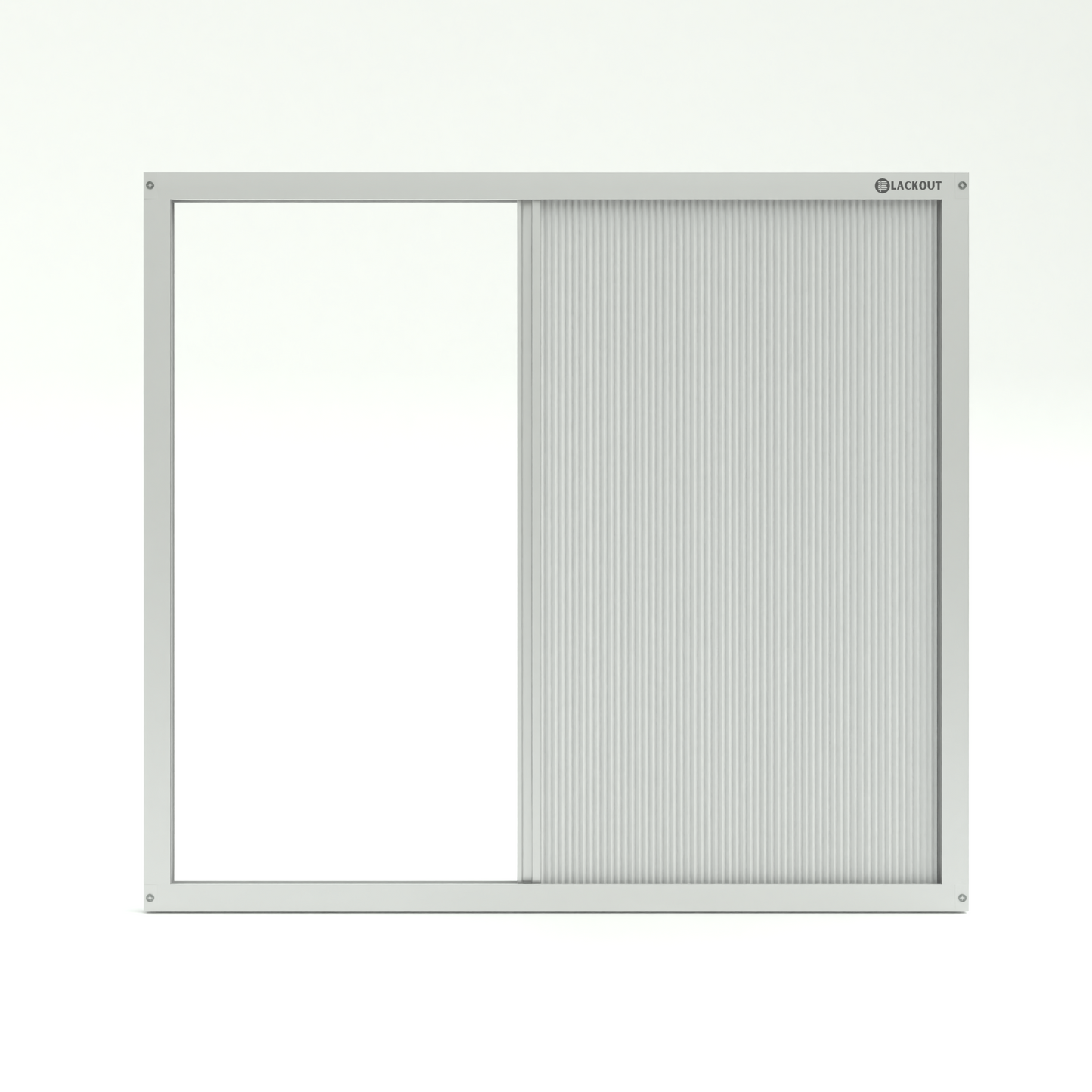 Non-Drill Blackout Shades